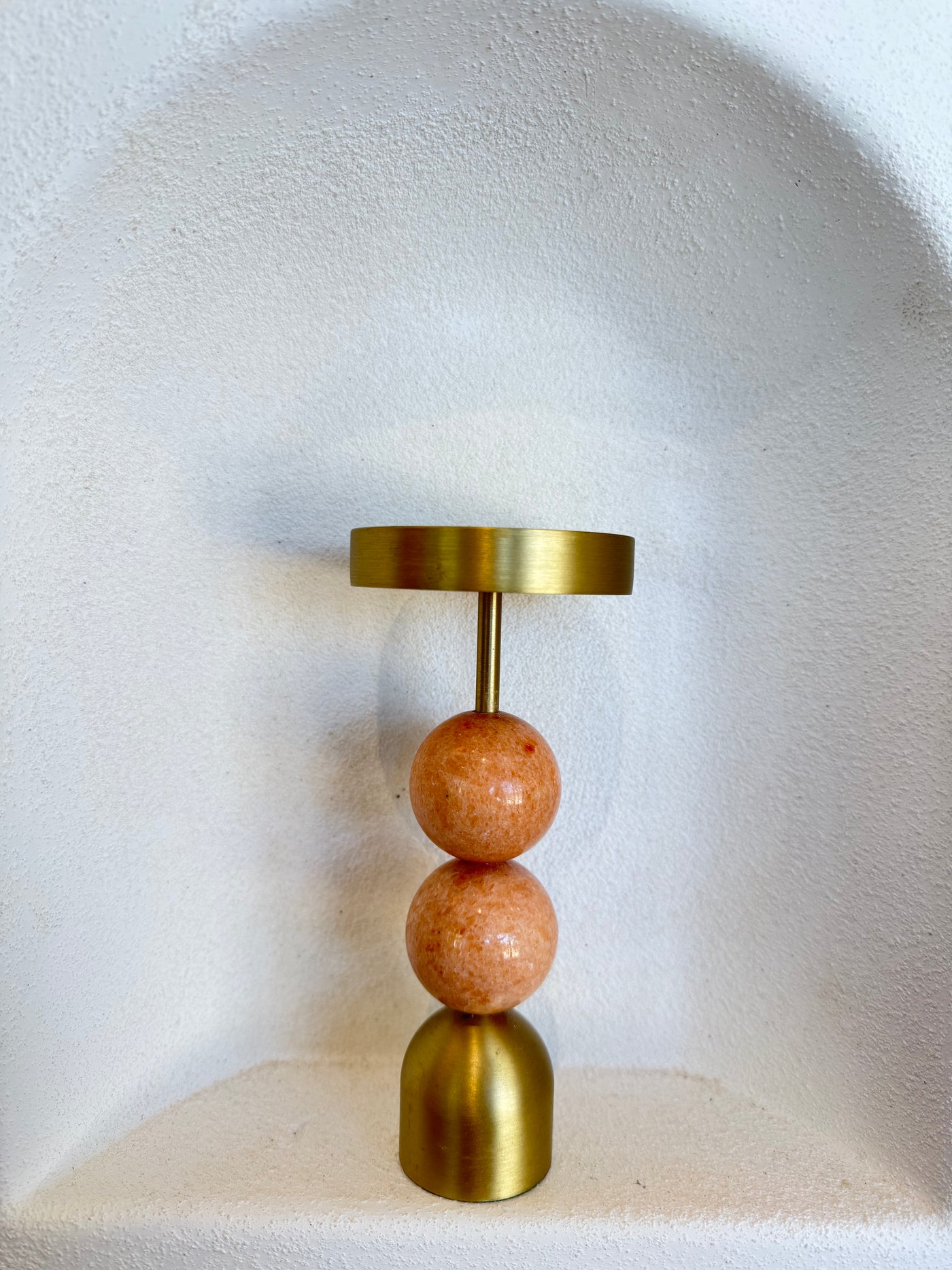 Black Blaze Candle Holder