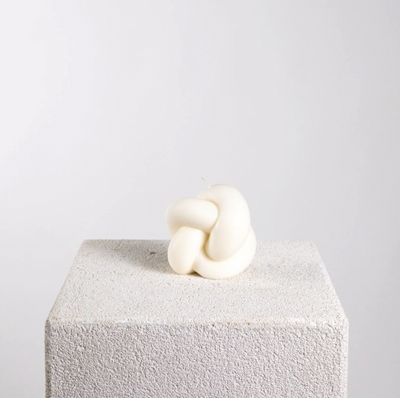 Knot Sculptural Soy Wax Candle