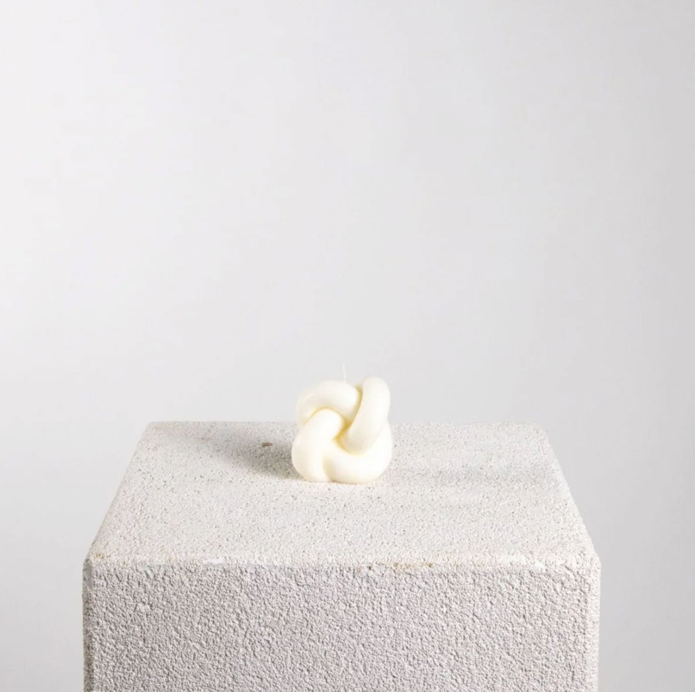 Knot Sculptural Soy Wax Candle