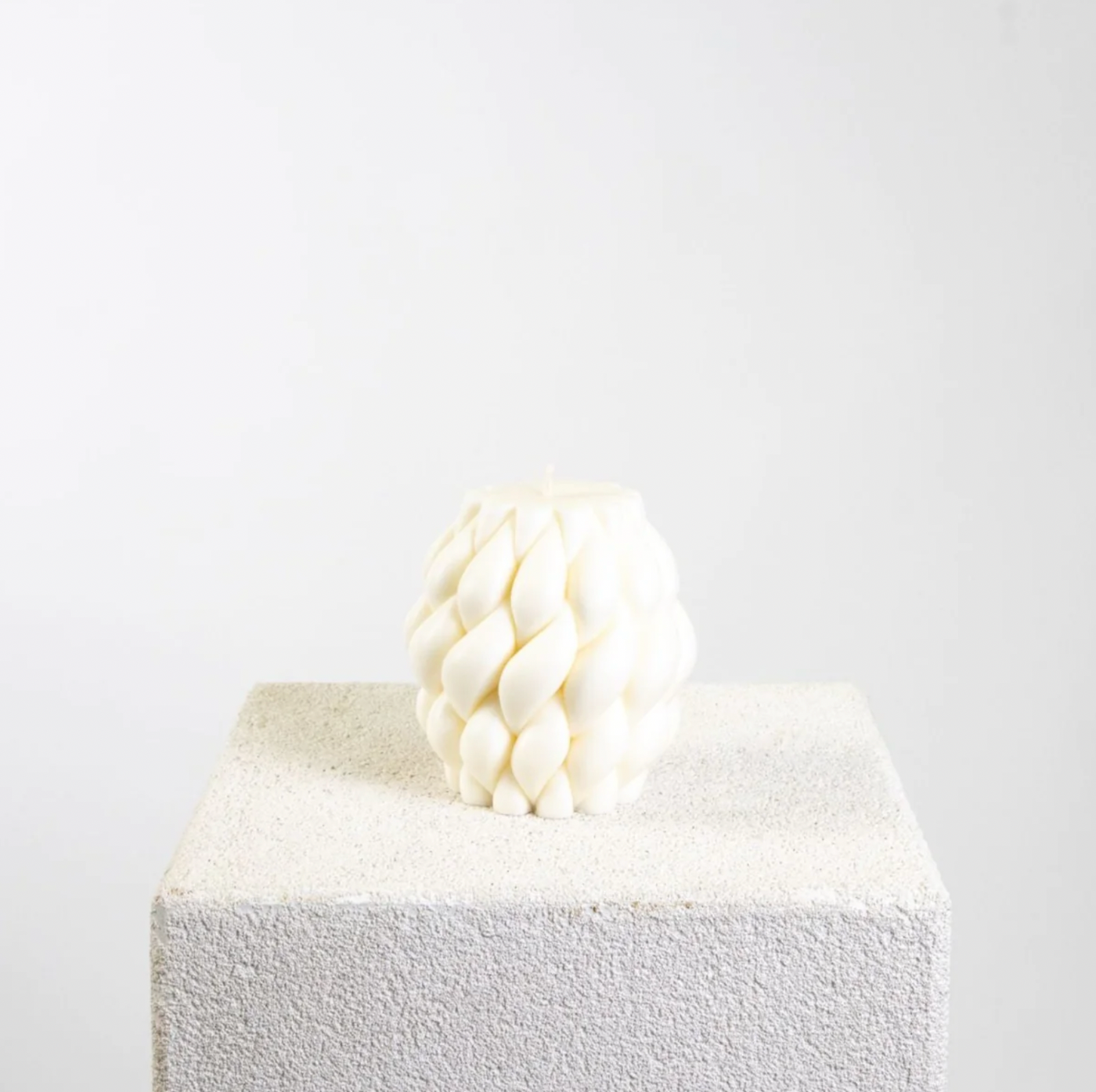 Jumbo Knit Sculptural Soy Wax Candle