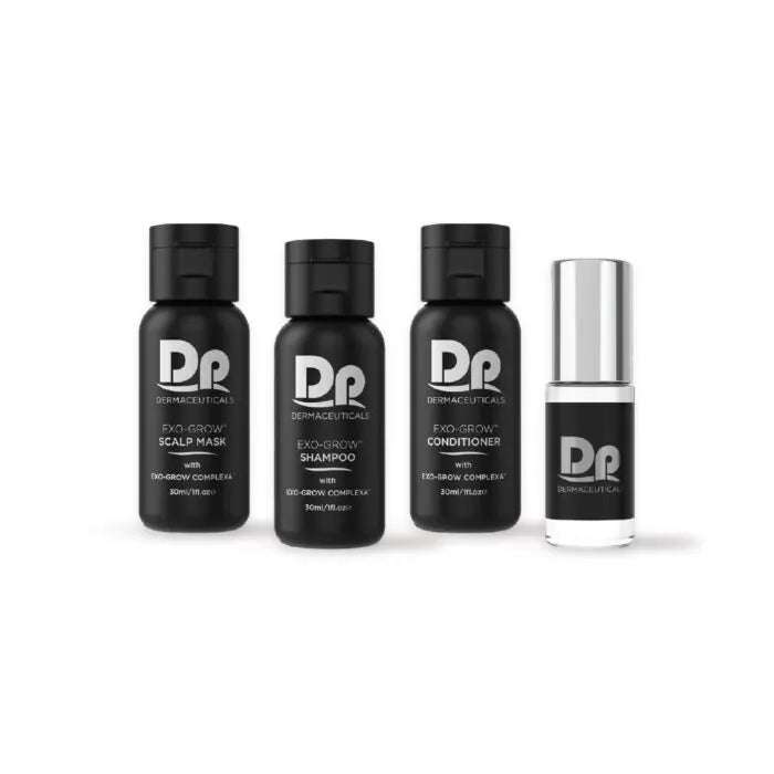 Dp Dermaceuticals Exo-Grow 4 In 1 Travel Pack – Cocobelle Beauty